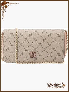 Phone Chain Crossbody Clutch with Magnetic Closure